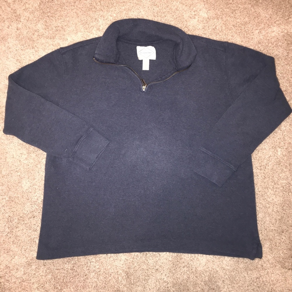 St. john’s Bay 1/4 Zip Pullover Blue Extra-Large